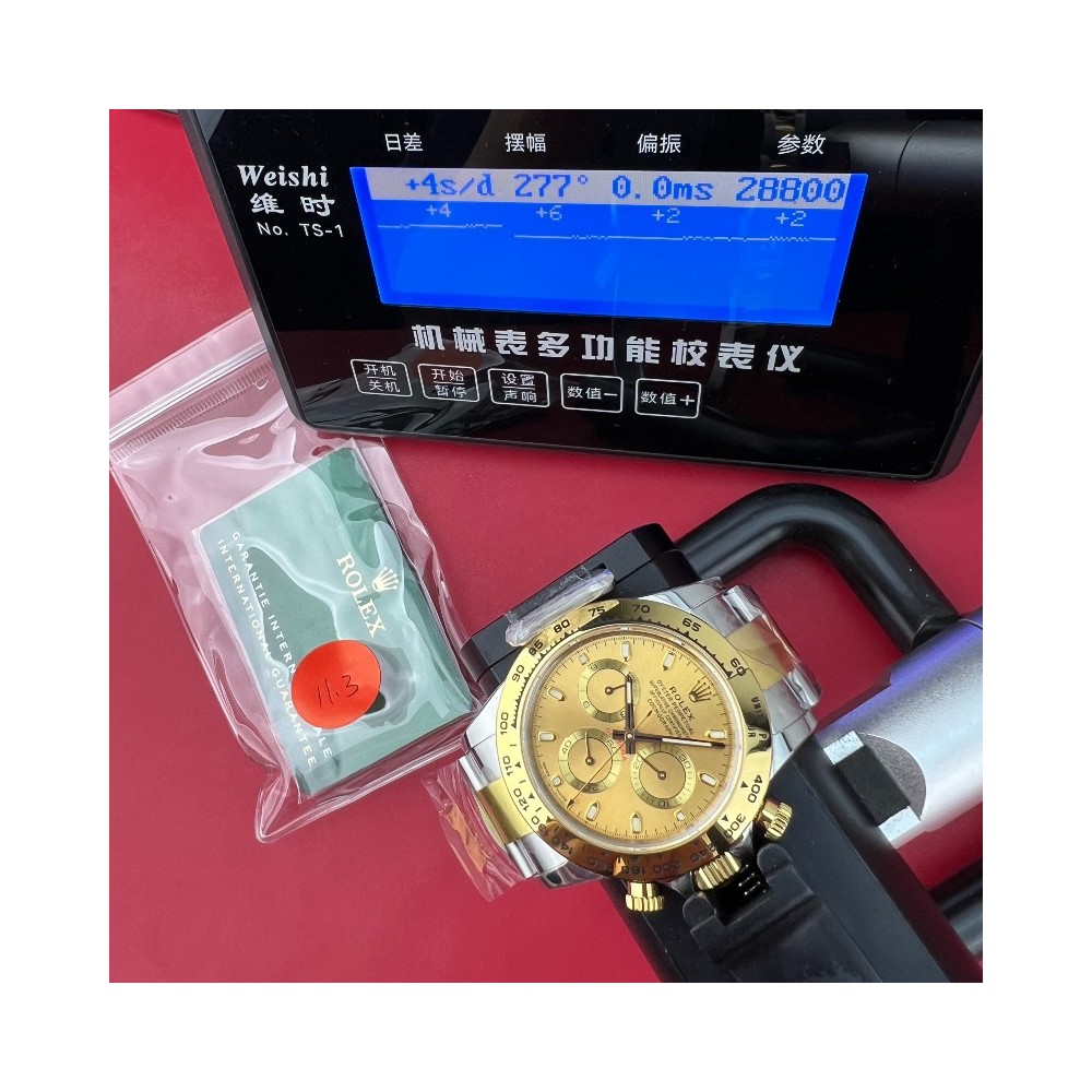 [국내배송] BT 데이토나 옐골 콤비 골드다이얼 QC완료