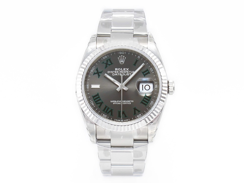 VS공장 롤렉스 데이저스트 그레이 윔블던 로만 다이얼 SS 오이스터 41mm 최신 V2버전 126334