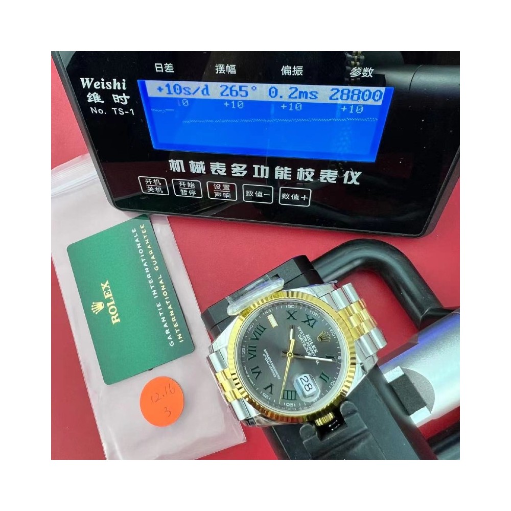 [국내배송] VS 데이저스트 36mm 옐골 콤비 윔블던 QC완료