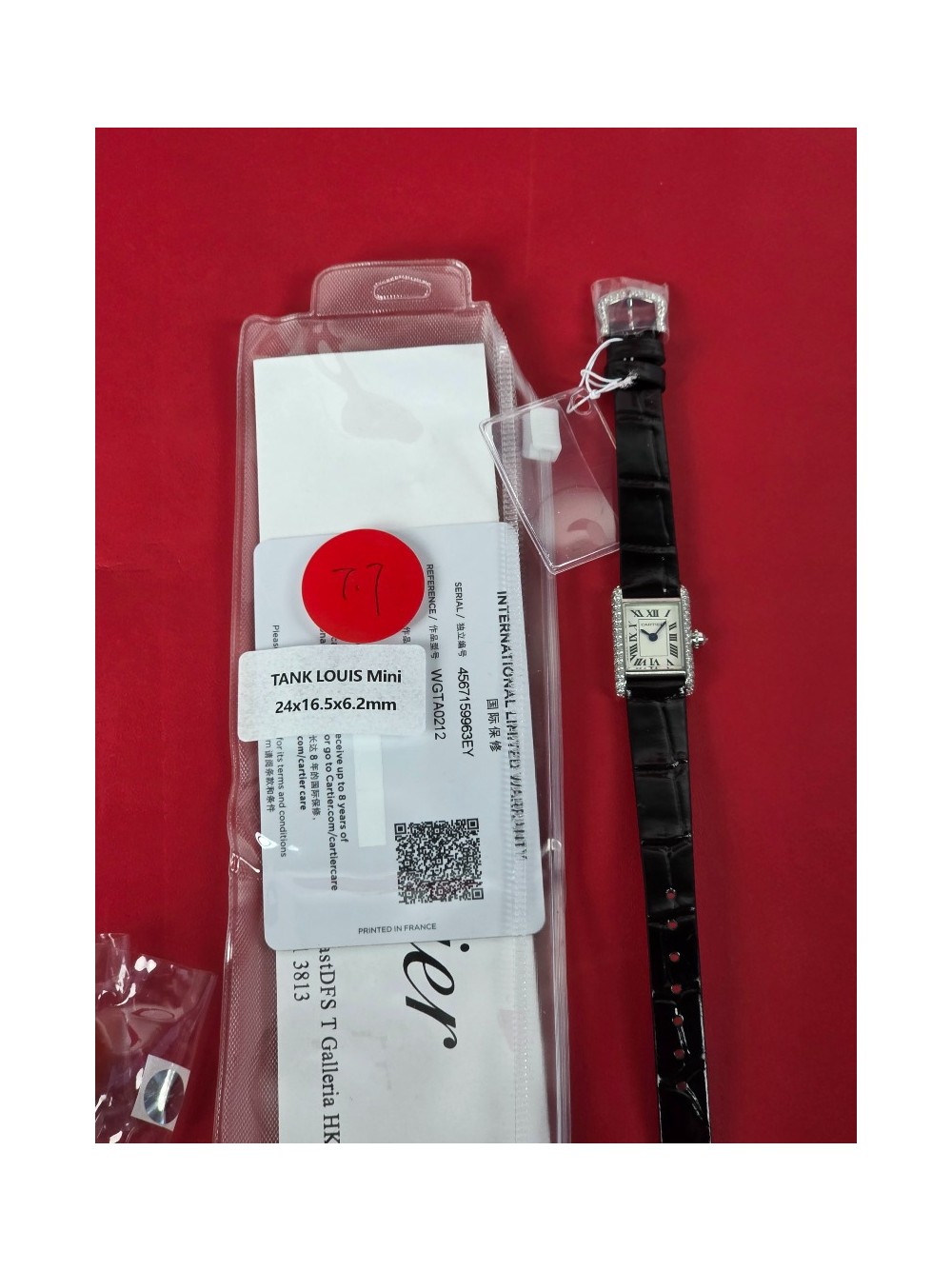 [국내배송] f1 탱크 루이 미니 다이아 베젤 QC완료