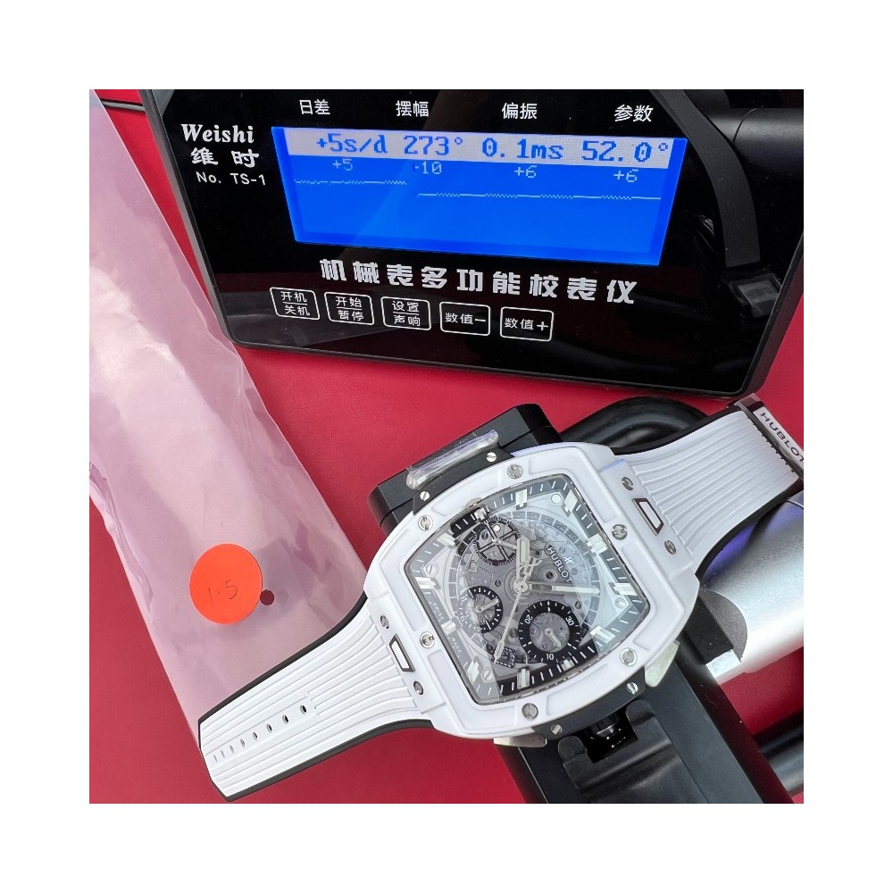 [국내배송] HB 위블로 스피릿 오브 빅뱅 화이트 세라믹 QC완료